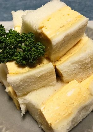 芸能人御用達★天のや風厚焼きたまごサンド-レシピのメイン写真
