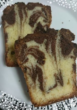 ココアマーブルパウンドケーキ-レシピのメイン写真