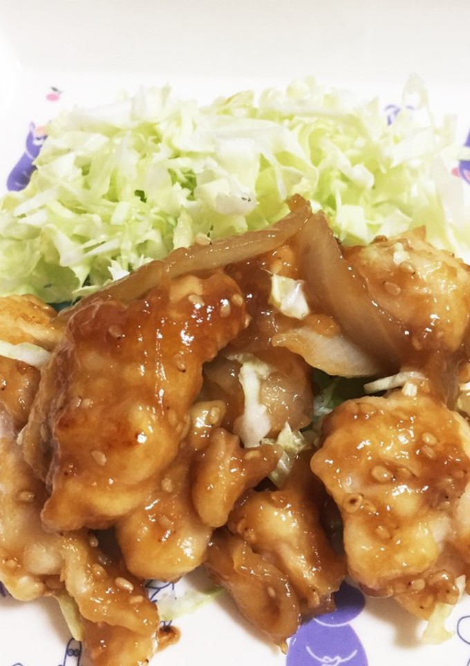 ささみの照りマヨ焼き-レシピのメイン写真