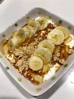 我が家のきな粉バナナヨーグルト-レシピのメイン写真