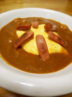 ウィンナーオムカレーライス-レシピのメイン写真
