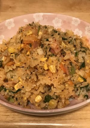 マヨネーズが決め手！うちにあるもので炒飯-レシピのメイン写真