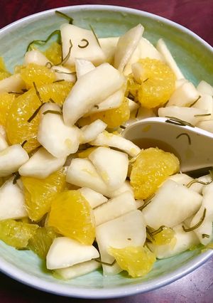 甘夏とカブの即席漬け-レシピのメイン写真