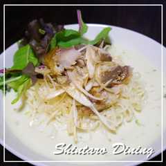 รูปของ 簡単ピリ辛塩サバ☆冷たい豆乳ラーメン☆