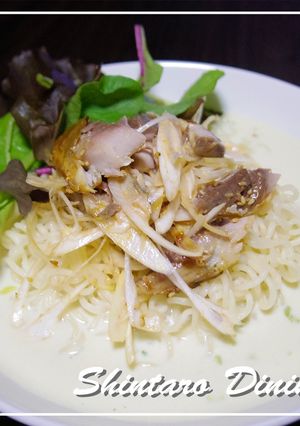 簡単ピリ辛塩サバ☆冷たい豆乳ラーメン☆-レシピのメイン写真