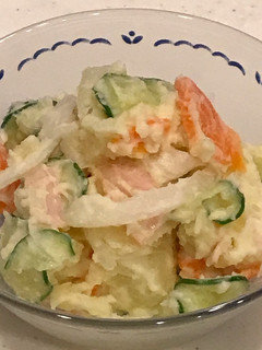 電子レンジで簡単、ポテトサラダ!-レシピのメイン写真