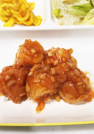 エビ焼売でエビチリ-レシピのメイン写真