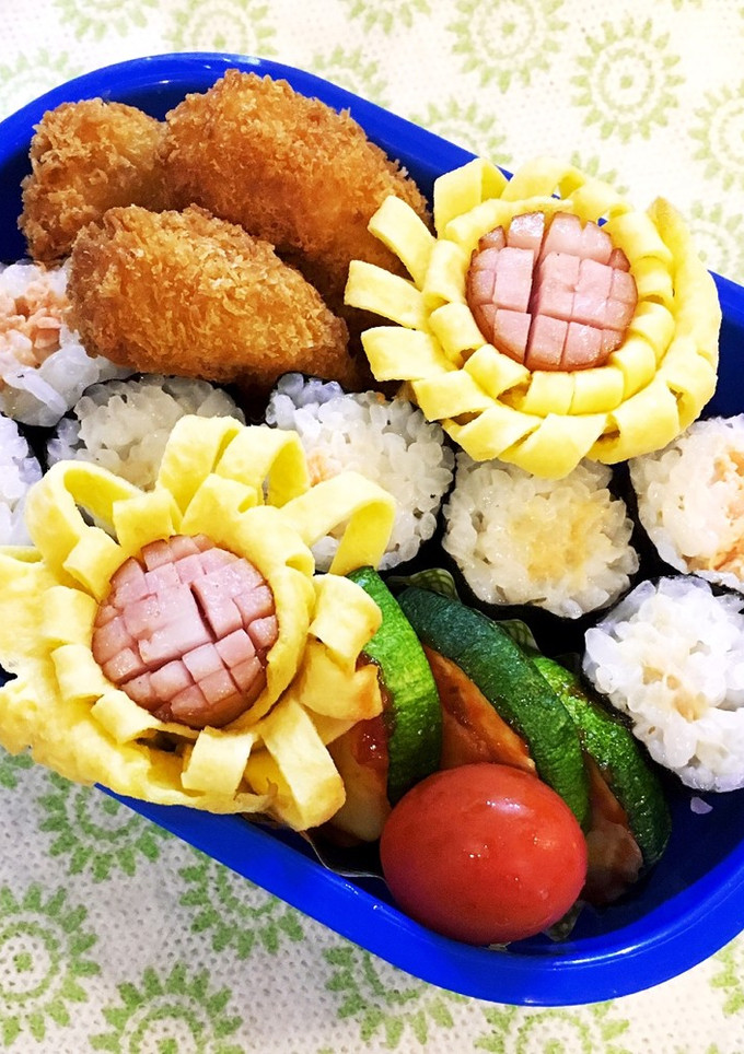 可愛い＊簡単＊海苔巻き弁当＊幼稚園-レシピのメイン写真