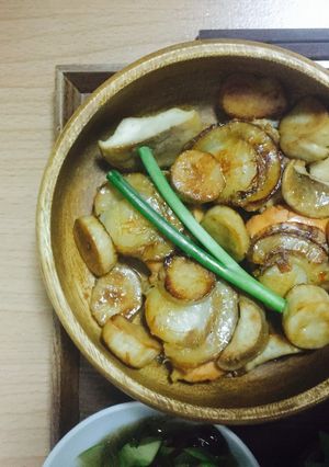 ホタテ　エリンギ　バター醤油　炒め-レシピのメイン写真