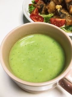 スナップえんどうスープ-レシピのメイン写真