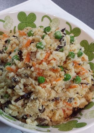 季節の野菜のおから　～えんどう豆～-レシピのメイン写真