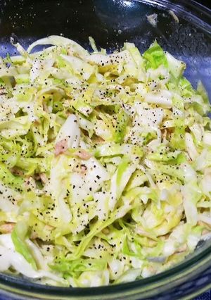 短時間でおいしく♪キャベツのツナ和え★-レシピのメイン写真