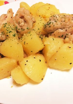 簡単*☻鶏じゃが炒め-レシピのメイン写真
