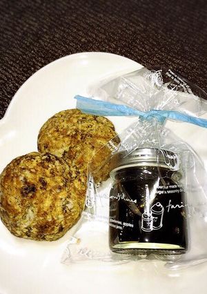 地粉の黒にんにくVeganスコーン-レシピのメイン写真
