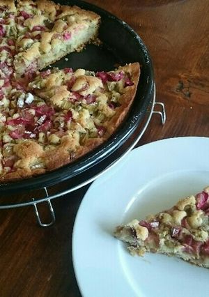 ルバーブのバターケーキ-レシピのメイン写真