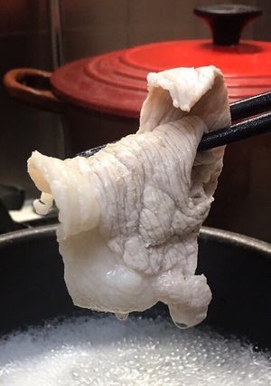 豚肉で満腹！一番簡単なひとりしゃぶしゃぶ-レシピのメイン写真