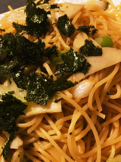 *ネギとエリンギの和風パスタ*-レシピのメイン写真