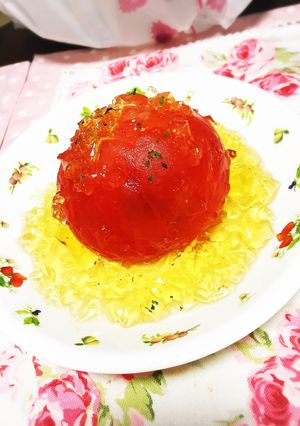 丸ごとトマトのゼリー-レシピのメイン写真
