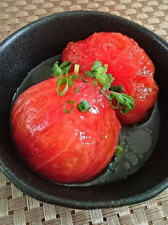 丸ごとトマトのレモン醤油漬け-レシピのメイン写真