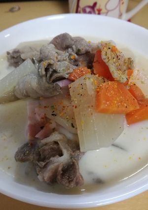 豆腐と豚汁のハーモニー-レシピのメイン写真