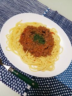 簡単にミートソース作りましょう-レシピのメイン写真