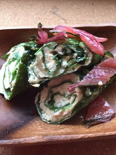 とりひき肉のスイスチャード包み-レシピのメイン写真
