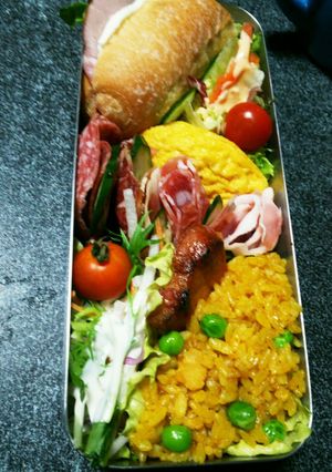 息子の弁当-レシピのメイン写真