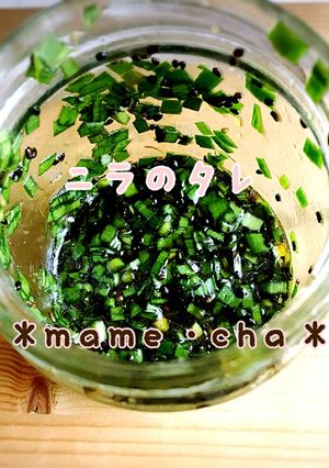 ニラのタレ-レシピのメイン写真