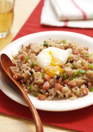 とろ～り卵の和風ソーセージ雑穀炒飯-レシピのメイン写真