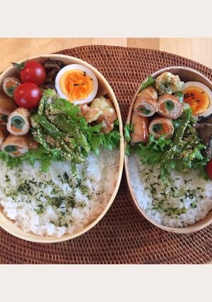 我が家の曲げわっぱ弁当#11-レシピのメイン写真
