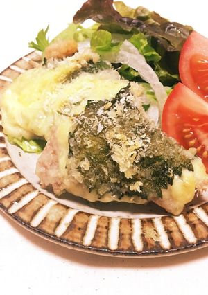 紫蘇とチーズのチキン焼き-レシピのメイン写真
