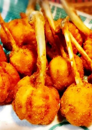 包丁いらず！手羽中のチューリップ唐揚げ-レシピのメイン写真