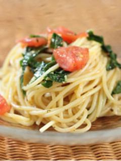 大葉とトマトの冷製パスタ-レシピのメイン写真