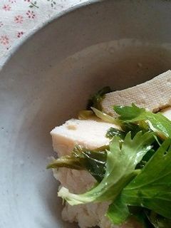 マヨセロリ豆腐-レシピのメイン写真