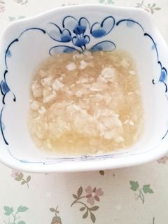 離乳食中期★魚のみぞれ煮★-レシピのメイン写真