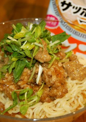 ちょい辛 冷やし肉味噌ラーメン-レシピのメイン写真