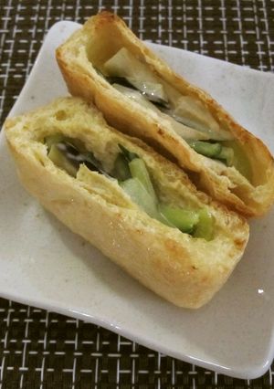 マヨ漬物の薄揚げ焼き-レシピのメイン写真