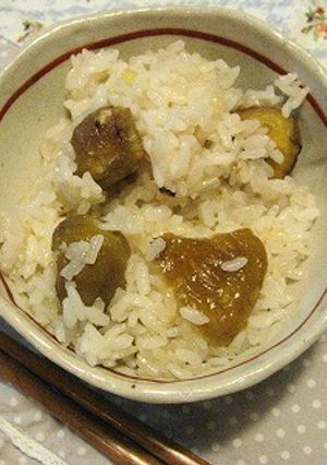 もち米すきな人の栗ごはん-レシピのメイン写真