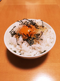 ★塩昆布の玉子かけご飯★-レシピのメイン写真