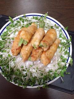 豚肉巻きスナップエンドウ-レシピのメイン写真