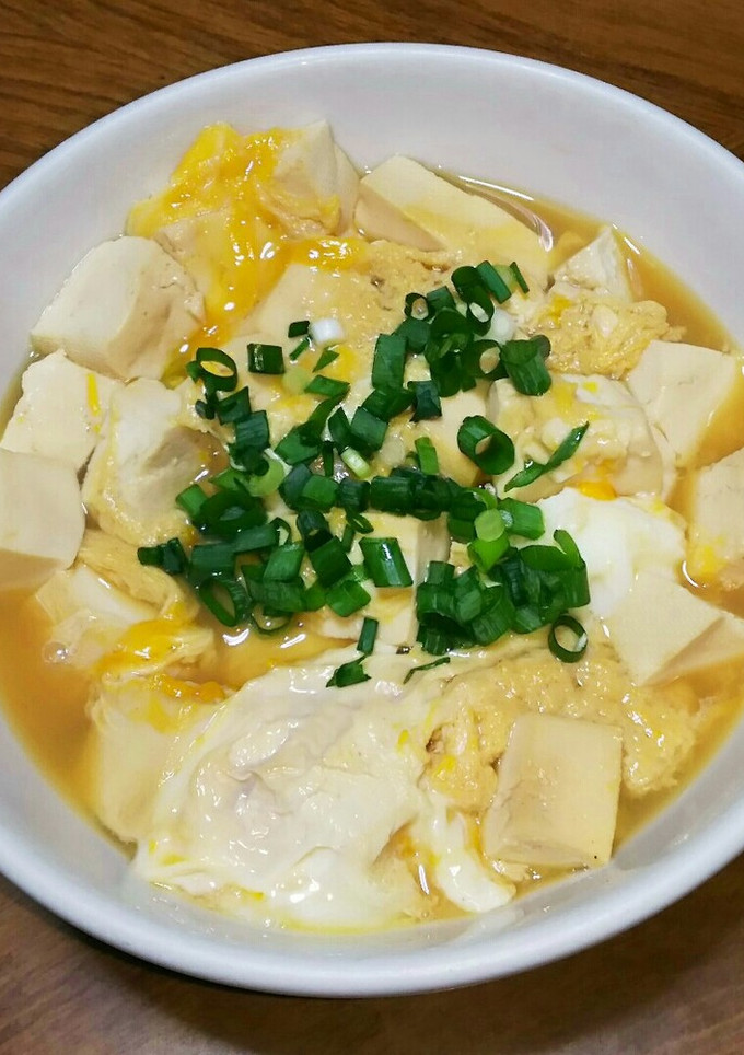☆簡単♪♪豆腐のふんわり卵とじ☆-レシピのメイン写真