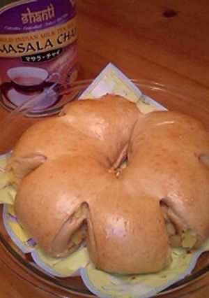 ＨＢでマサラチャイロール-レシピのメイン写真