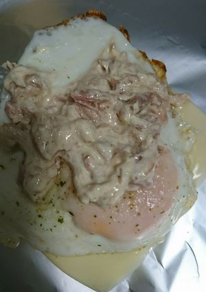 お弁当にもチーズとマヨツナエッグマフィン-レシピのメイン写真