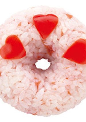 イチゴリングみたいなドーナツおにぎり-レシピのメイン写真