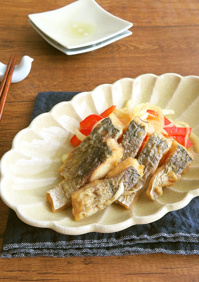 今晩のおかずも♪おつまみも☆あじの南蛮漬-レシピのメイン写真