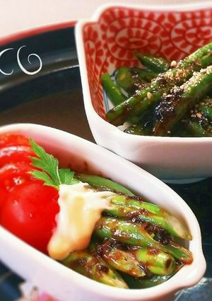 お弁当に♪茹で野菜◎海苔のつくだ煮和え-レシピのメイン写真