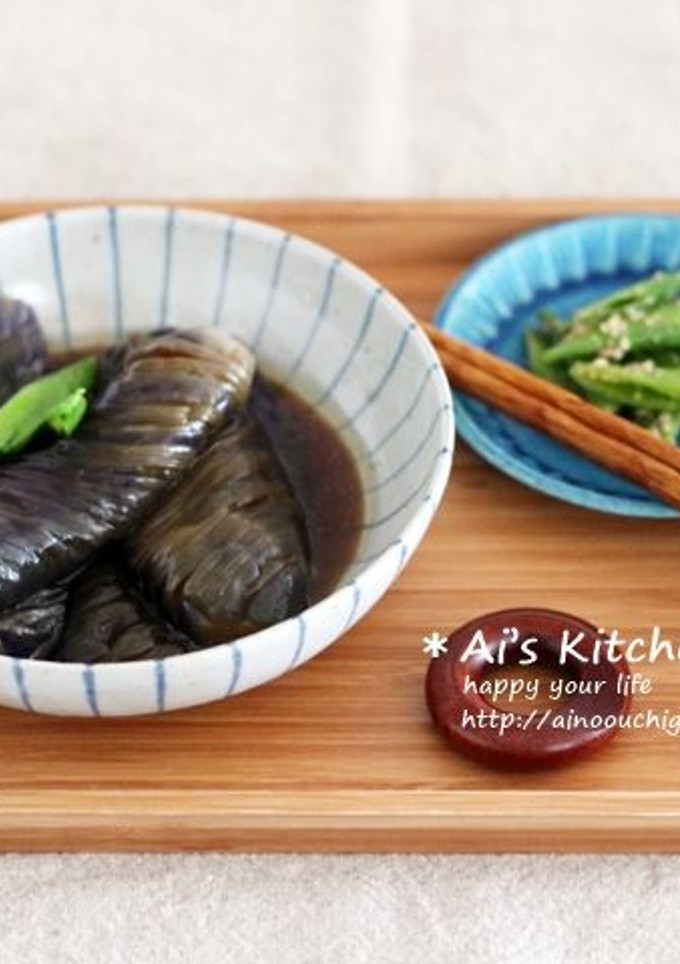 おふくろの味！とろけるなすの揚げ浸し＊-レシピのメイン写真