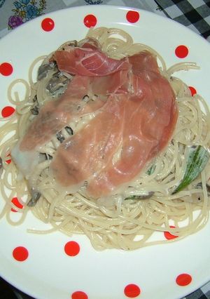 生ハムとクリームのパスタ☆-レシピのメイン写真