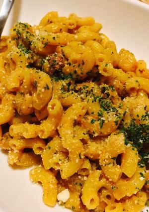 タイカレーをアレンジ！マカロニ和え-レシピのメイン写真