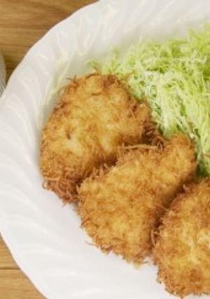 ココナッツ衣の鶏胸フライ-レシピのメイン写真